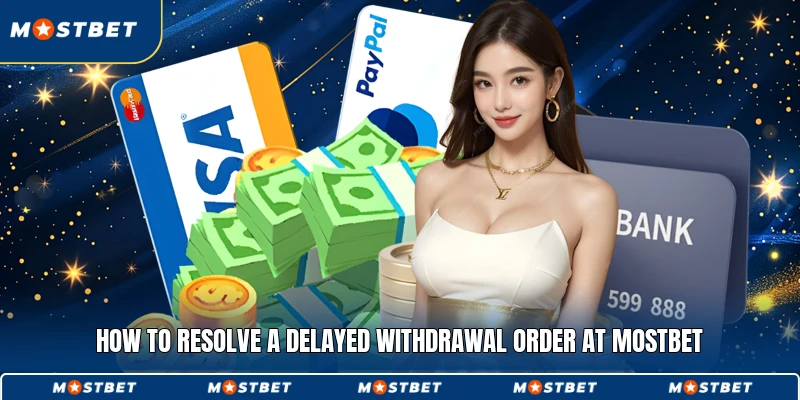 How to resolve a delayed withdrawal order at Mostbet