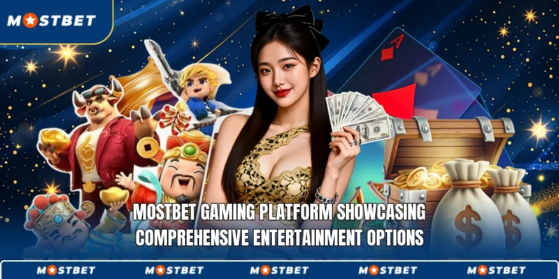 Mostbet gaming platform showcasing comprehensive entertainment options