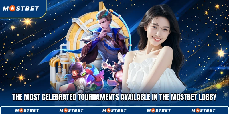 The most celebrated tournaments available in the Mostbet lobby